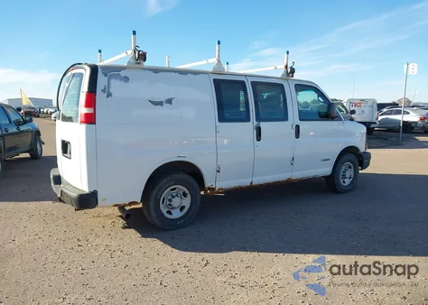 2005 Chevrolet Express from USA, damaged, VIN 1GCGG25U951269603